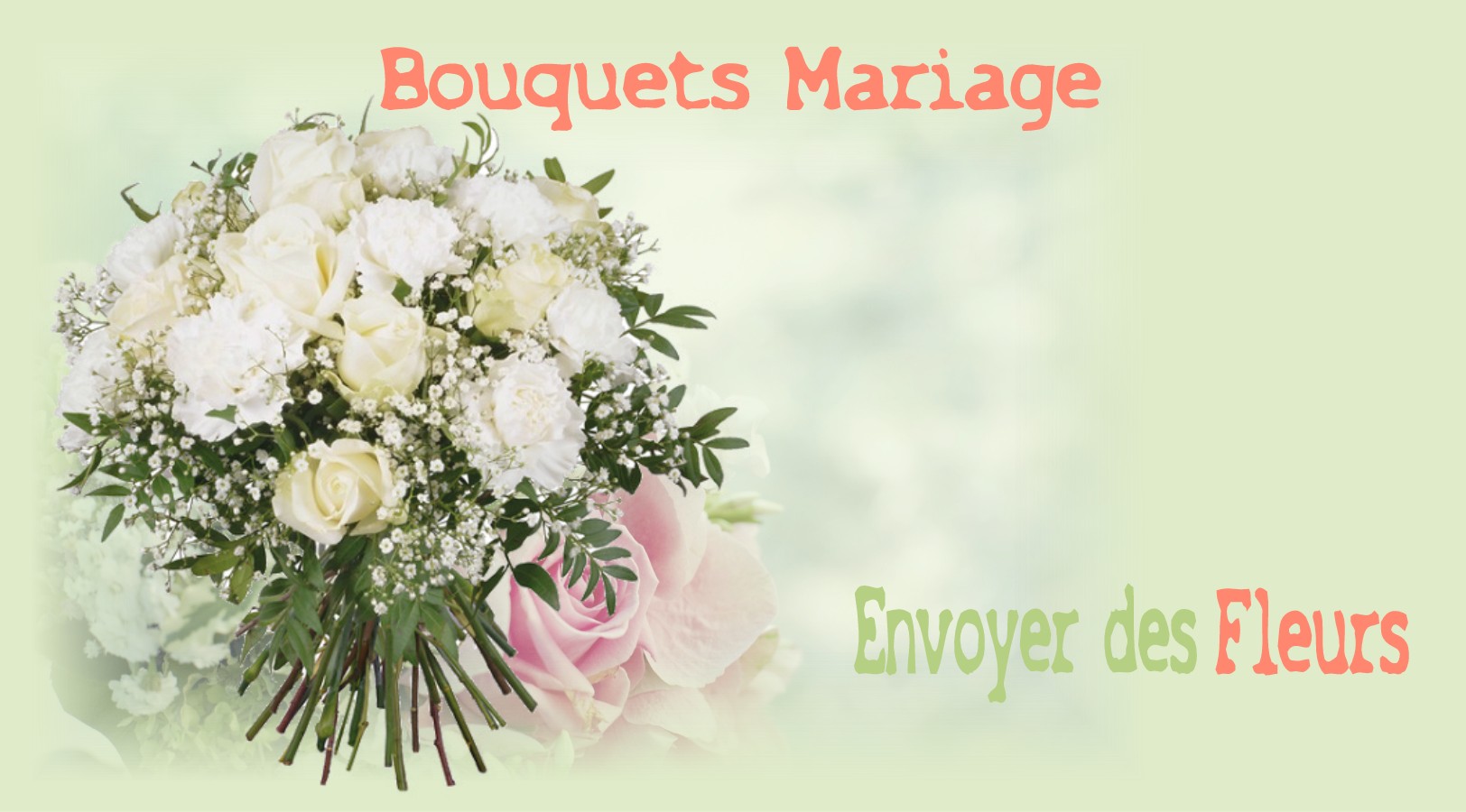 Bouquet de mariage à faire livrer à La Houssaye-Béranger